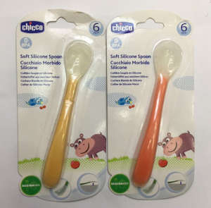 Health Softness Silicone Spoon for Baby Dinner Set Chicco119978